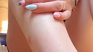 Sexy Emo Teen Dildoing And Foot Fetish