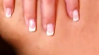 Cute Girls Want Hard Scene-3_sexy Brunette with a Big Ass Gets Anal and Ends up with Her Feet Covered in Cum