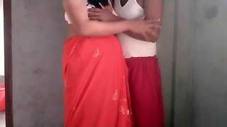 Stepson nails his stepmom after taking off her saree