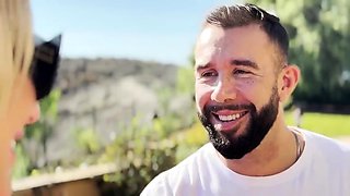 Mexicana blowjob with her big boobs