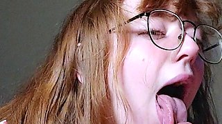 Amateur GF Facial and Blowjob
