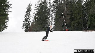 Blonde Beauty's Wild Interracial Passion with BBC Heat