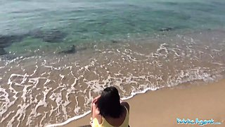 Public agent a sightless date for brazilian with huge natural tits