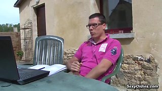 Busty housewife anal fucked