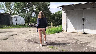 I Picked an Interesting Spot for This Video- Surrounded by Quiet Rows of Storages