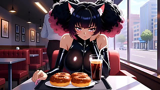 Hentai Pussy Girl Dreams of Love and Dirty Sex. Cartoon Anime Hentai Ai