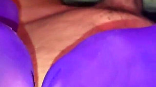 He Tore the Purple Nylon Tights on His Stepmom