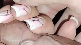 My Stepsister's Beautiful and Gentle Hand Helps Me Cum, Her Little Palm Is Covered in Cum!