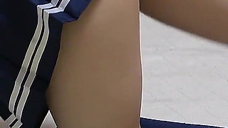 Only Japanese Girls' Apartment, Big Tits Girls' No Bra Short Student Uniform, Mini Skirt, Wedgie Thong, Socks, Seduce Fitness