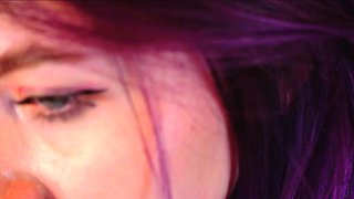 Beauty Amateur Redhead Teen make Perfect Blowjob