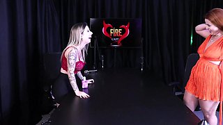 Slutty redhead shows off her huge breasts after saying she's always been a show-off, never had a 3some, participated in the "Casa das Pimentinhas" (House of the Peppers), will samba at Carnival, and her unusual place... - Isadora Closel