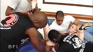 It's Not Enough Four, She Needs Big Black Cocks More