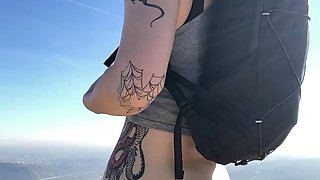 Curly Blonde Teen Records Solo Dildo Masturbation More at