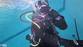 Underwater Domination in Full Scuba Gear