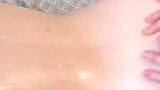 Assol Massage Rooms and a Captivating Erotic Massage of a Beauty's Tender Buttocks During a Session with a Massage Therapist.