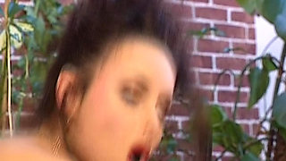 Stunning German beauty enjoying intense DP threesome