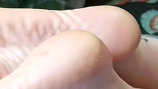 POV Feetjob Until Cum