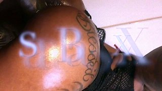 Black and ebony girlfriends get 2 white dicks