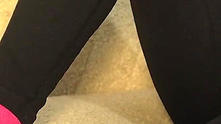 Giantess Stepsister Humiliates Tiny Stepbrother Giantess Stepsister Has a Yellow Latex Dishwashing Glove Because She