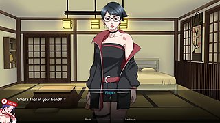 SARADA UCHIHA fucked in public in Konoha. The strongest woman in Naruto