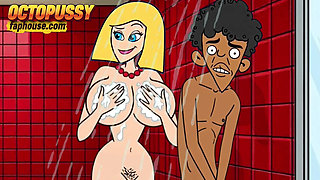 Stepmom Gets a Load of Cum in Her Mouth Right in the Shower