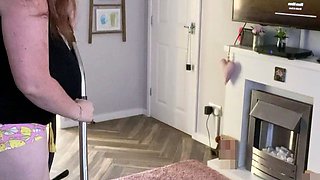 Brunette seductress working her big boobs and hot ass