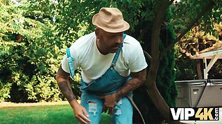 VIP 4K featuring Thomas Stone and Marica Chanelle's girlfriend scene