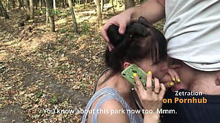 My Ex Keeps Calling My Phone While I’m Sucking My New Guy off in the Park!