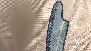 Cum on Stepmother's Silk Scarf, Lady Victoria Valente