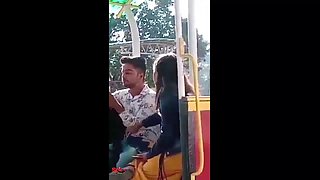 Indian Paramours outdoor hand-job and blowage in Honest