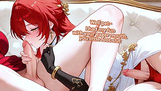 Futa Kafka shares you with her friend   Futa, Feet,