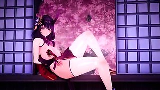 Hentai chick enjoys anal sex at the gym
