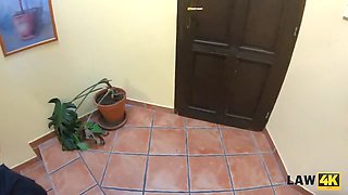 Nicole Love gets caught and punished by client in hot reality porn clip