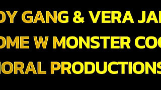 Massive Ass Sorority Sluts Lady Gang & Vera Jarw & Monster Cock Jock Haze Their Teacher in Wild Threesome