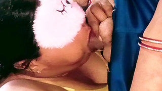 Hottest Cum Swallow and Cum in Mouth Horny Neha Bhabhi- She Knows How to Sucking Dick Nonstop Properly