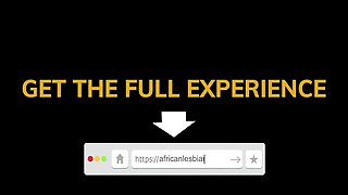 Black Hottie Oiling Up Big Tits Lesbian & Making Her Squirt!