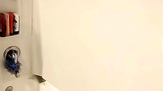 Amateur redhead masturbates then gives a blowjob