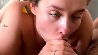 Miamiku Swallows Cum After Eye Contact Blowjob Onlyfans