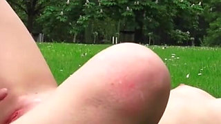 Bunny Baby Enjoys with the Older Fucker Philippe Soine, Outside