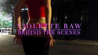 Small tit brunette amateur tugs on a big willie