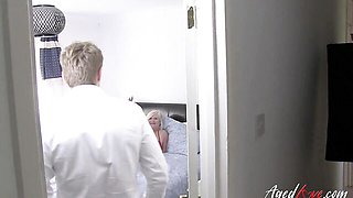 Mature dirt with delicate Lacey Starr from Aged Love