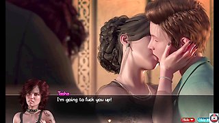 Redhead doctor with big boobs strikes a deal in Treasure of Nadia