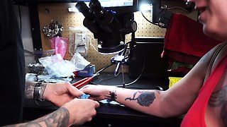 gentle fetish anal actions with latex and bdsm