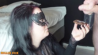 Millie Milf Fox enjoys some jism with her cookie fun