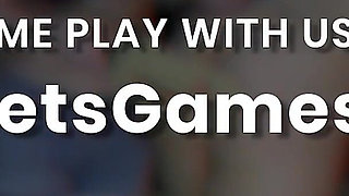 Breasts Were Quickly Exposed in a Playful Strip Foosball Game