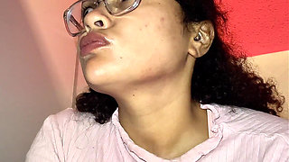 Public Bathroom Gassy Girl Tries to Hold It but Farts Loudly