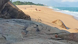 Enjoying the Beach and Showing off My Body.