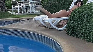 My Warm Tight Hairy Pussy Needs Something Big, Can You Help Me? Fucking a Busty MILF I Met at the Pool