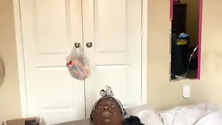 Cumming Hard with Double Dildo