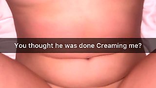 POV Snowbunny Hotwife Got Creampied And Filmed for Hubby to Watch